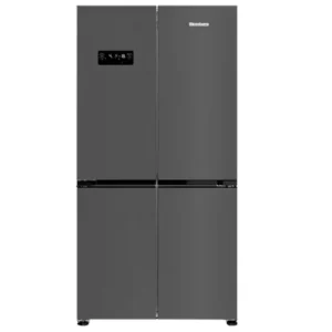 מקרר 4 דלתות מקפיא תחתון אינוורטור 572 ליטר Blomberg KQD1636XBR No Frost - צבע נירוסטה מושחרת