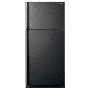 מקרר מקפיא עליון 586 ליטר Sharp SJ-5878 BK זכוכית שחור שארפ (חדש)