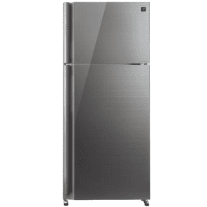 מקרר מקפיא עליון 586 ליטר Sharp SJ-5878 SL זכוכית כסופה שארפ (חדש)