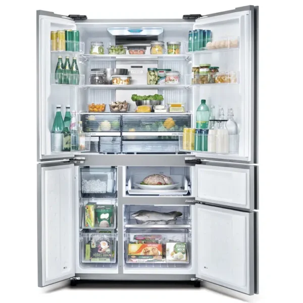 ⁦מקרר 5 דלתות שארפ דגם SJ-FSR910-BS נירוסטה⁩ – תמונה ⁦2⁩