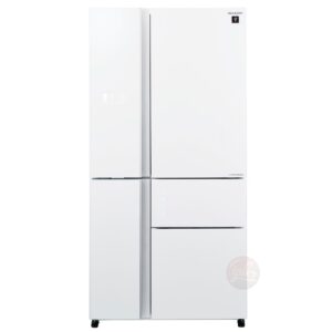 מקרר 5 דלתות שארפ דגם SJ-FSR920-WH זכוכית לבנה