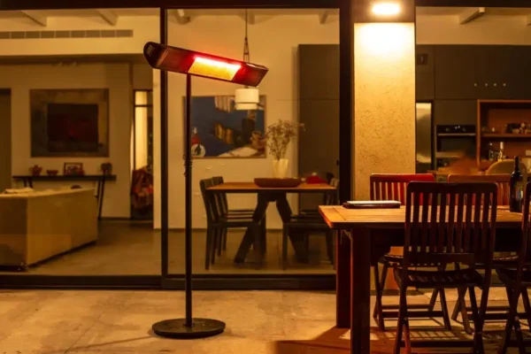 ⁦CAESAR Solarium H2 – תנור חימום (מקרן חום) פרימיום אינפרה אדום – משולב רמקולים⁩ – תמונה ⁦2⁩