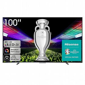 טלוויזיה חכמה "100 Hisense Mini LED ULED 4K UHD הייסנס 100U7KQ