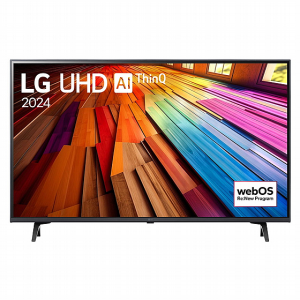 טלוויזיה 43 אינץ LG דגם 43UT80006LA חכמה 4K עם בינה מלאכותית