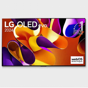 טלוויזיה 65 אינץ LG OLED evo G4 דגם OLED65G46LA חכמה 4K 144hz