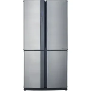 מקרר SHARP שארפ 4 מקפיא תחתון דלתות 611 ליטר גימור נירוסטה דגם SJ-FE87