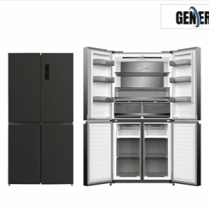 מקרר 4 דלתות General ג’נרל GE551BIX נירוסטה מושחרת