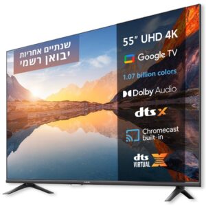 טלוויזיה חכמה "55 4K UHD דגם L55MA-AME שיאומי Xiaomi